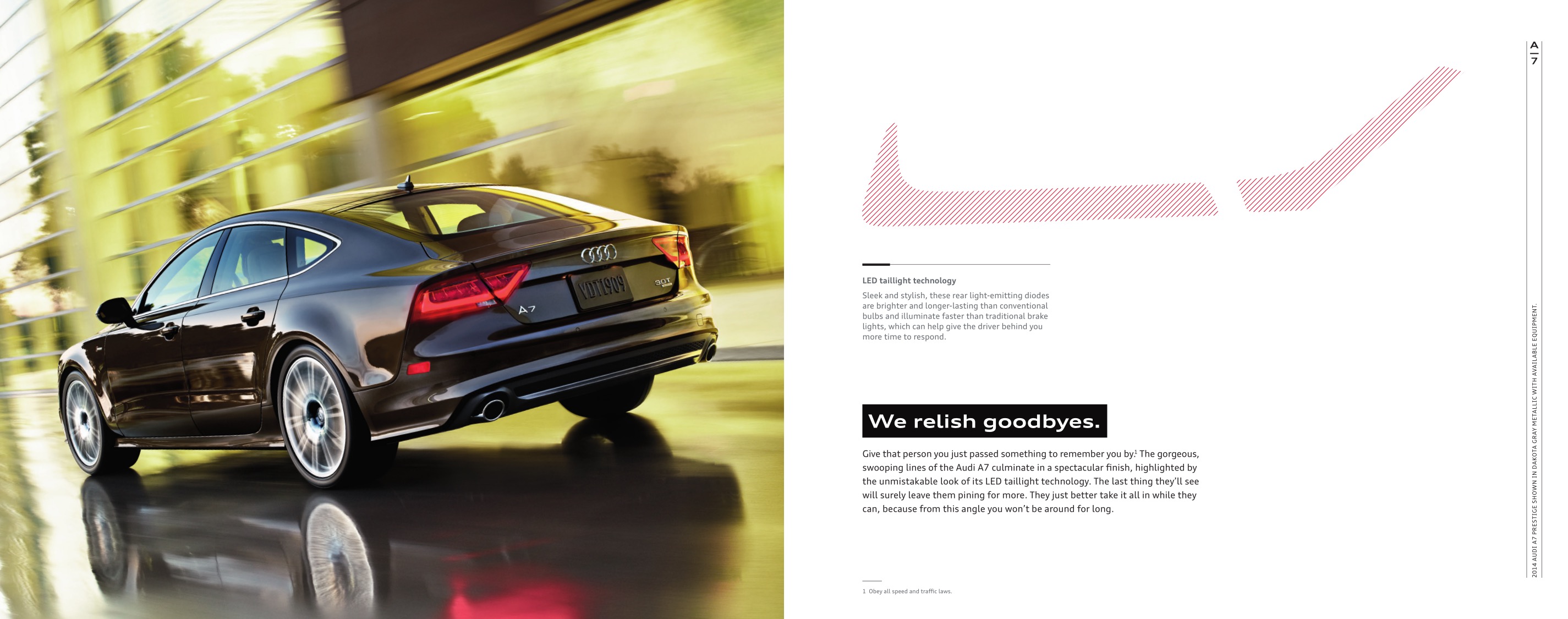 2014 Audi A7 Brochure Page 9